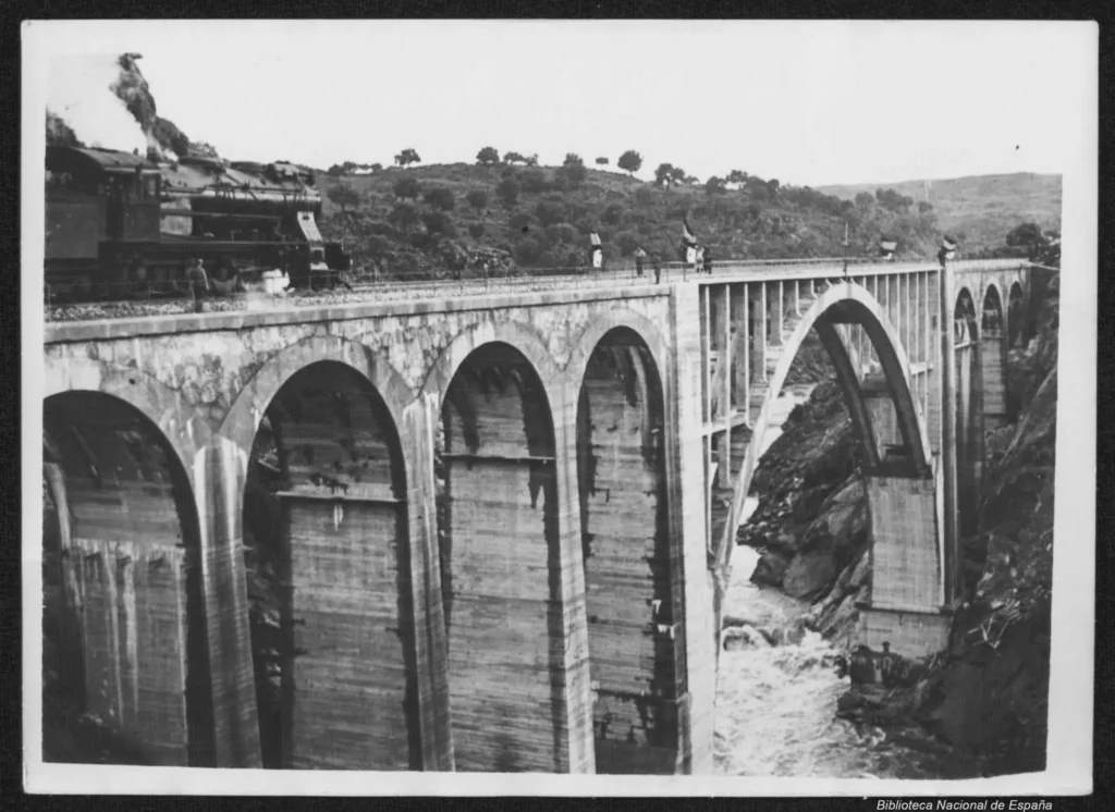 El Puente ferroviario del Jerte